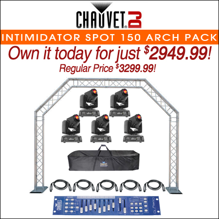 Chauvet DJ Intimidator Spot 150 Arch Pack