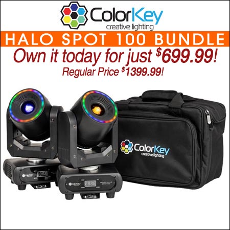 ColorKey Halo Spot 100 Bundle
