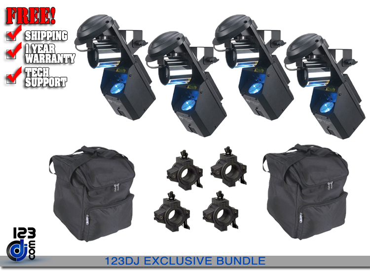 American DJ Inno Pocket Fusion LED Four Pack
