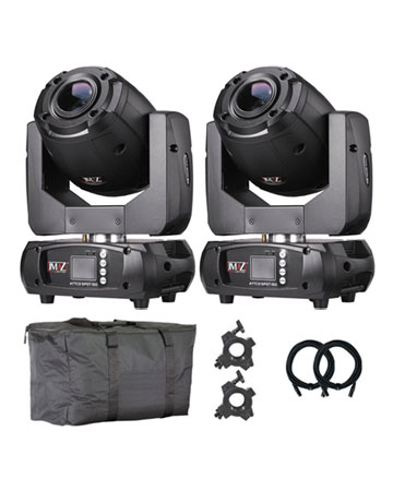JMAZ Attco Spot 150 Moving Head 2-Pack