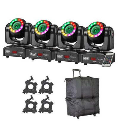 JMAZ Crazy Beam 40 Fusion Moving Head 4-Pack