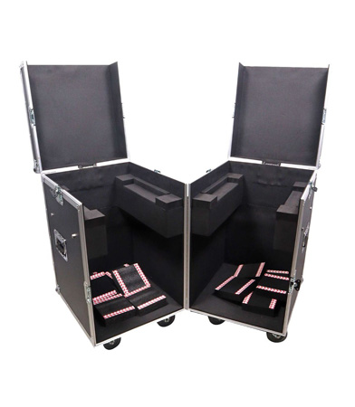 JMAZ Phantom PixelWash 1930Z Moving Head 4-Pack with Road Cases