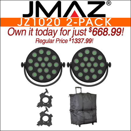 JMAZ Lighting JZ1020 HALO H6 Wash HEX 2-Pack