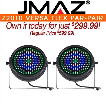 JMAZ Lighting JZ2010 Versa Flex Par PAIR