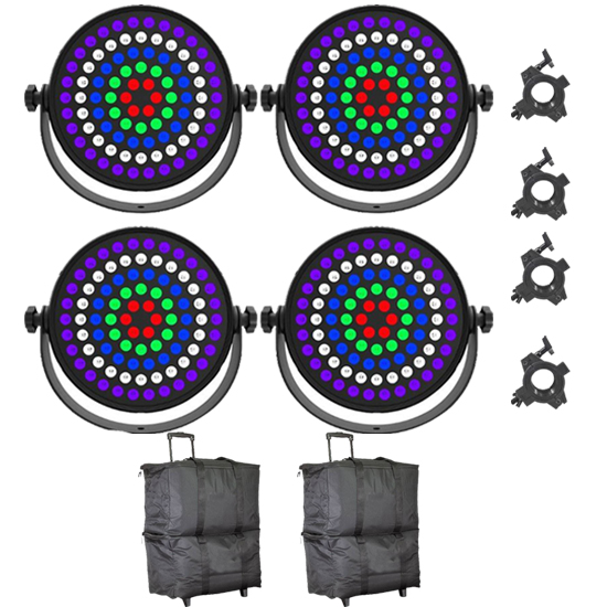 JMAZ Lighting JZ1019 HALO Q4 Wash QUAD 4-Pack