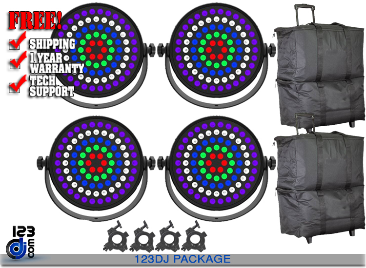 JMAZ Lighting JZ1019 HALO Q4 Wash QUAD 4-Pack