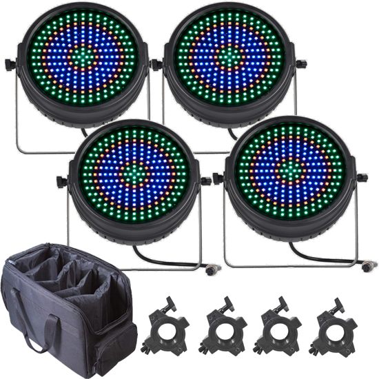 JMAZ Lighting JZ2010 Versa Flex Par 4-Pack