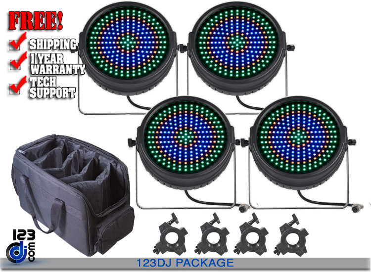 JMAZ Lighting JZ2010 Versa Flex Par 4-Pack