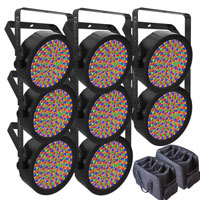 Chauvet DJ EZPar 64 RGBA ILS 8-Pack with Bag Package