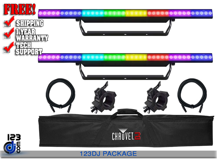 Chauvet DJ COLORstrip PIX ILS 2-Pack with Bag Package