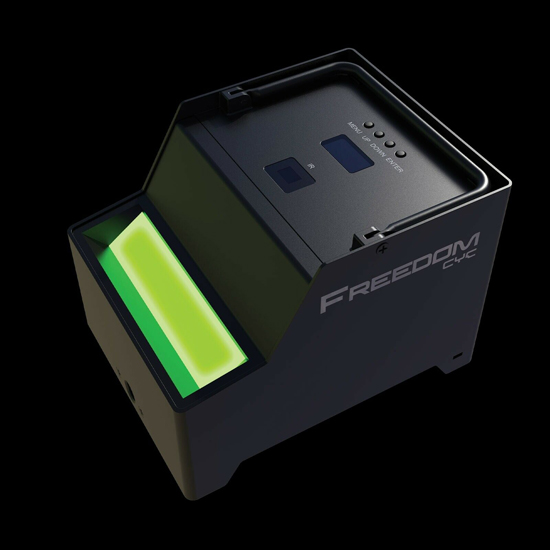 Chauvet DJ Freedom Cyc RBG+WW DMX Wireless Battery-Power Strip Wash Light w Case