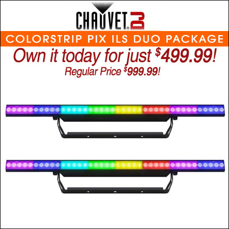 Chauvet DJ COLORstrip PIX ILS Duo Package