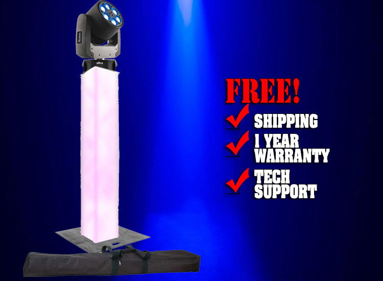 CHAUVET DJ Trusst Glo Totem System with Carrying Bag 2.0 Meter