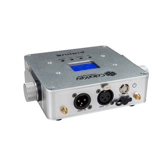 ColorKey CKW-6024 MobilePar Mini Hex 8-Pack with AirHub Wi-DMX Transceiver Package
