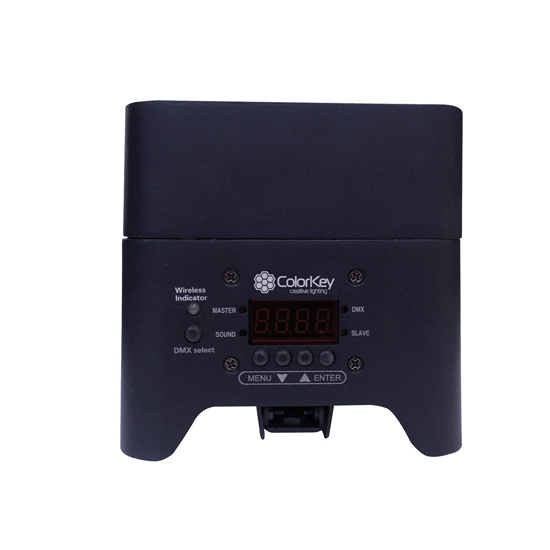 ColorKey CKW-6024 MobilePar Mini Hex 8-Pack with AirHub Wi-DMX Transceiver Package