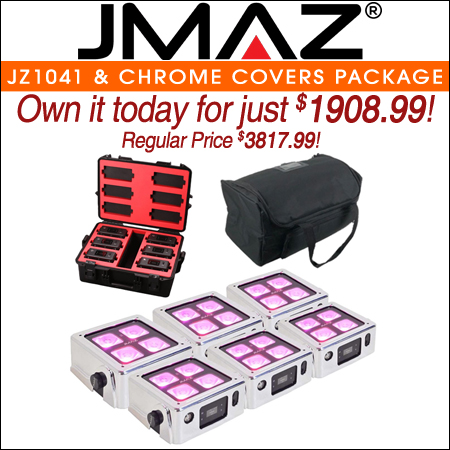 JMAZ Lighting JZ1041 with Chrome Covers Package