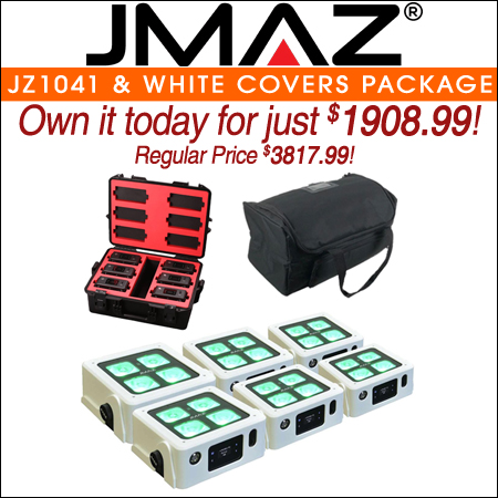JMAZ Lighting JZ1041 with White Covers Package