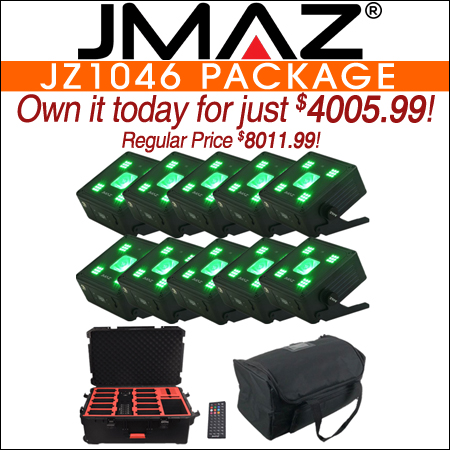 JMAZ Lighting JZ1046 with Charging Case Package