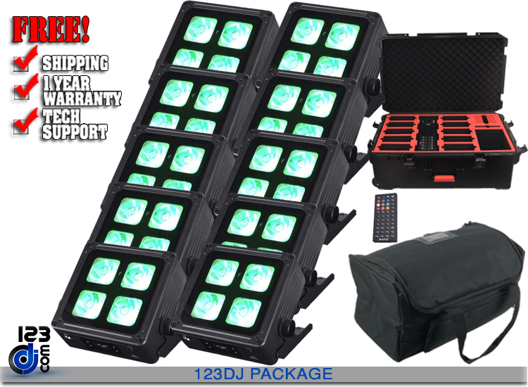 JMAZ Lighting JZ1040 with Charging Case Package