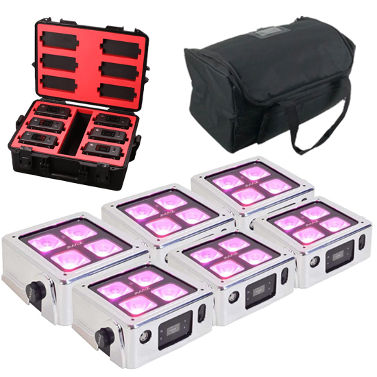 JMAZ Lighting JZ1041 with Chrome Covers Package