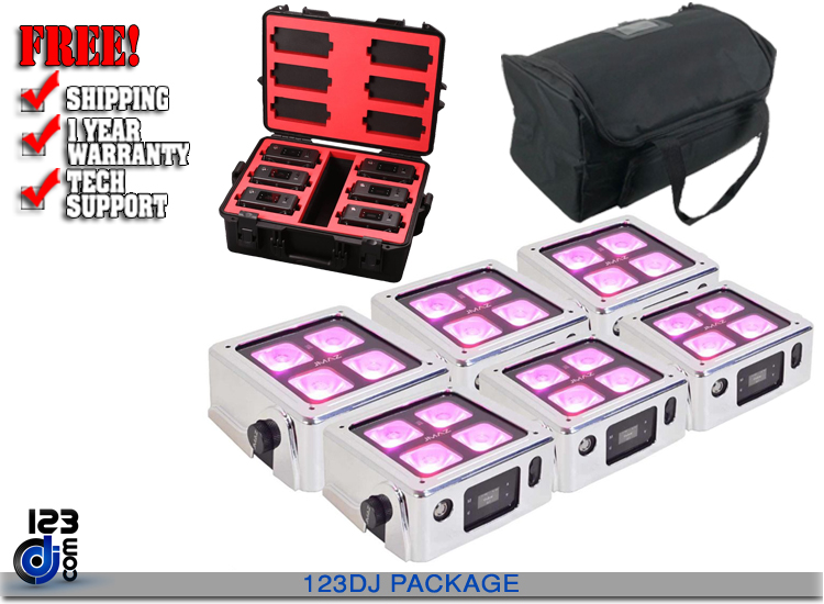 JMAZ Lighting JZ1041 with Chrome Covers Package