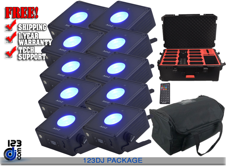 JMAZ Lighting JZ1042 with Charging Case Package