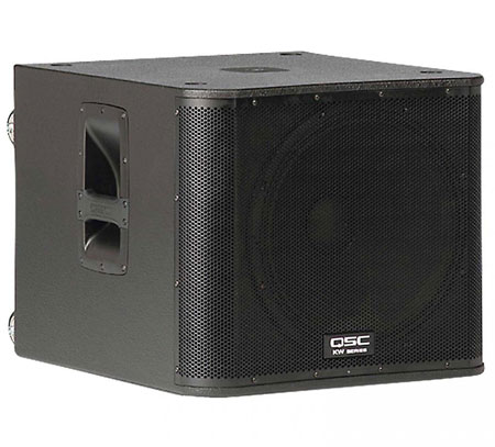 (2) QSC KW153 3-Way Active Speaker with 15inch Woofer & 6.5inch Midrange Woofer and (2) KW181 Subwoofers Package