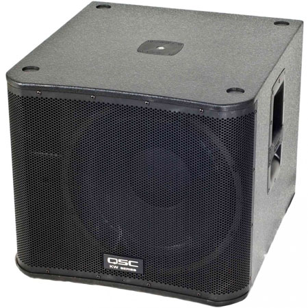 (2) QSC KW153 3-Way Active Speaker with 15inch Woofer and  6.5inch Midrange Woofer and KW181 Subwoofer Package