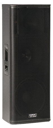 (2) QSC KW153 3-Way Active Speaker with 15inch Woofer and  6.5inch Midrange Woofer and KW181 Subwoofer Package