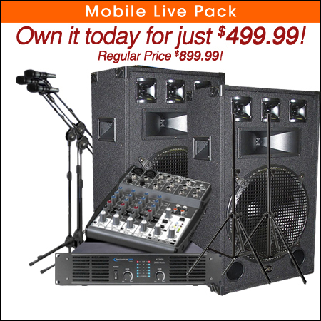 Full pa system deals packages