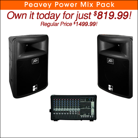  Peavey Power Mix Pack 