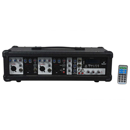 Rockville RPG2X10 Package PA System Mixer/Amp+10 Speakers+Stands+Mics+Bluetooth