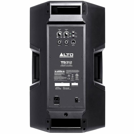 Alto TX312 750-watt 12-inch 2-way Powered Loudspeakers Pair with MG06X Mixer