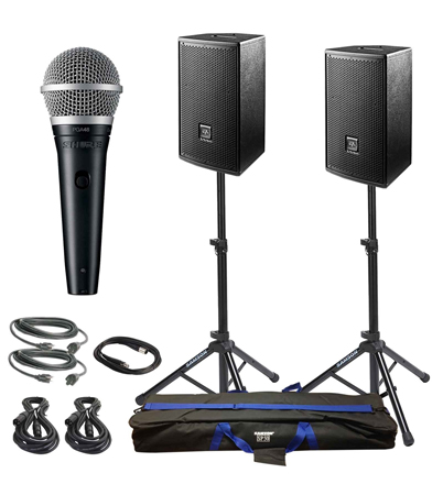 DAS Action 8A 8inch Multipurpose Powered Speaker Package