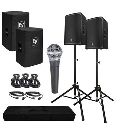 Electro-Voice EKX-15P 15inch Powered Speaker Package