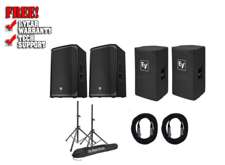 Electro Voice EKX15P Loudspeaker Package