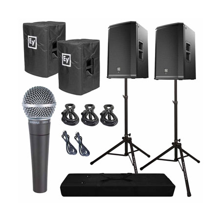 Electro Voice ETX-12P 12" Powered Speaker Package 