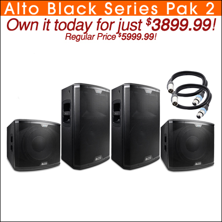 Alto Black Series Pak 2 