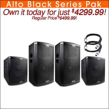 Alto Black Series Pak 