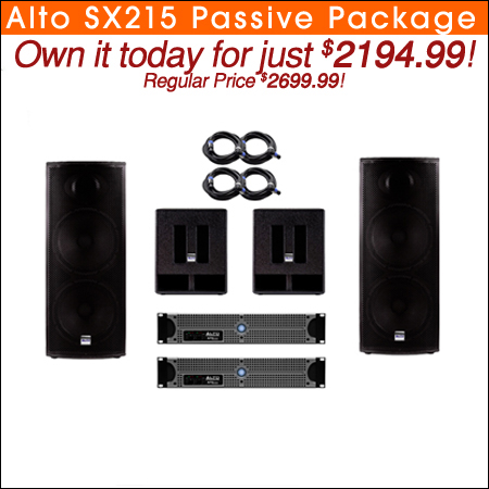 Alto SX215 Passive Package 