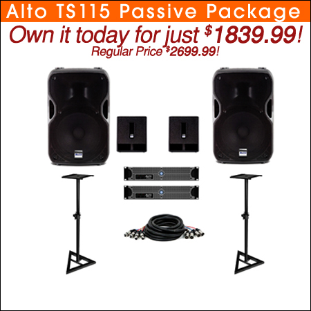 Alto TS115 Passive Package 