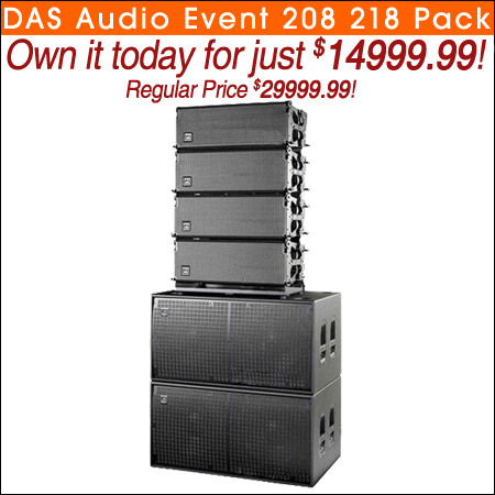 DAS Audio Event 208 218 Pack 