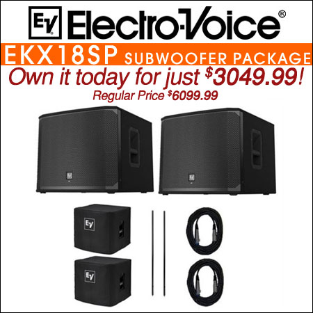 Electro Voice DJ Speakers | DJ Audio | Chicago DJ Equipment