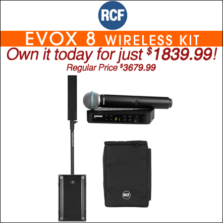  RCF Evox 8 Wireless Kit 