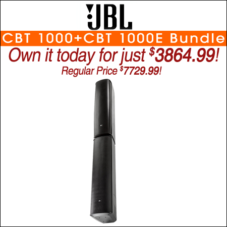 JBL CBT 1000+CBT 1000E Bundle