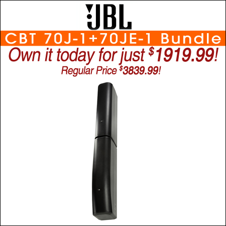 JBL CBT 70J-1+70JE-1 Bundle