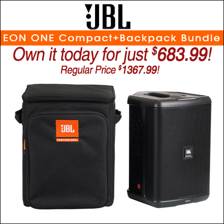 JBL EON ONE Compact+Backpack Bundle