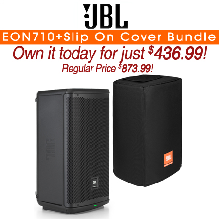 JBL EON710+Slip On Cover Bundle
