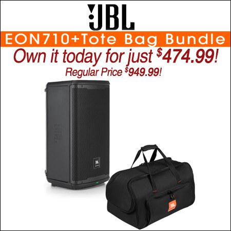 JBL EON710+Tote Bag Bundle