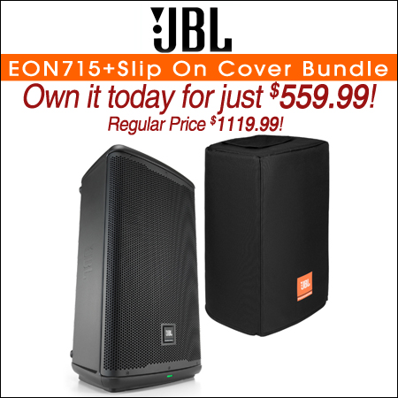 JBL EON715+Slip On Cover Bundle